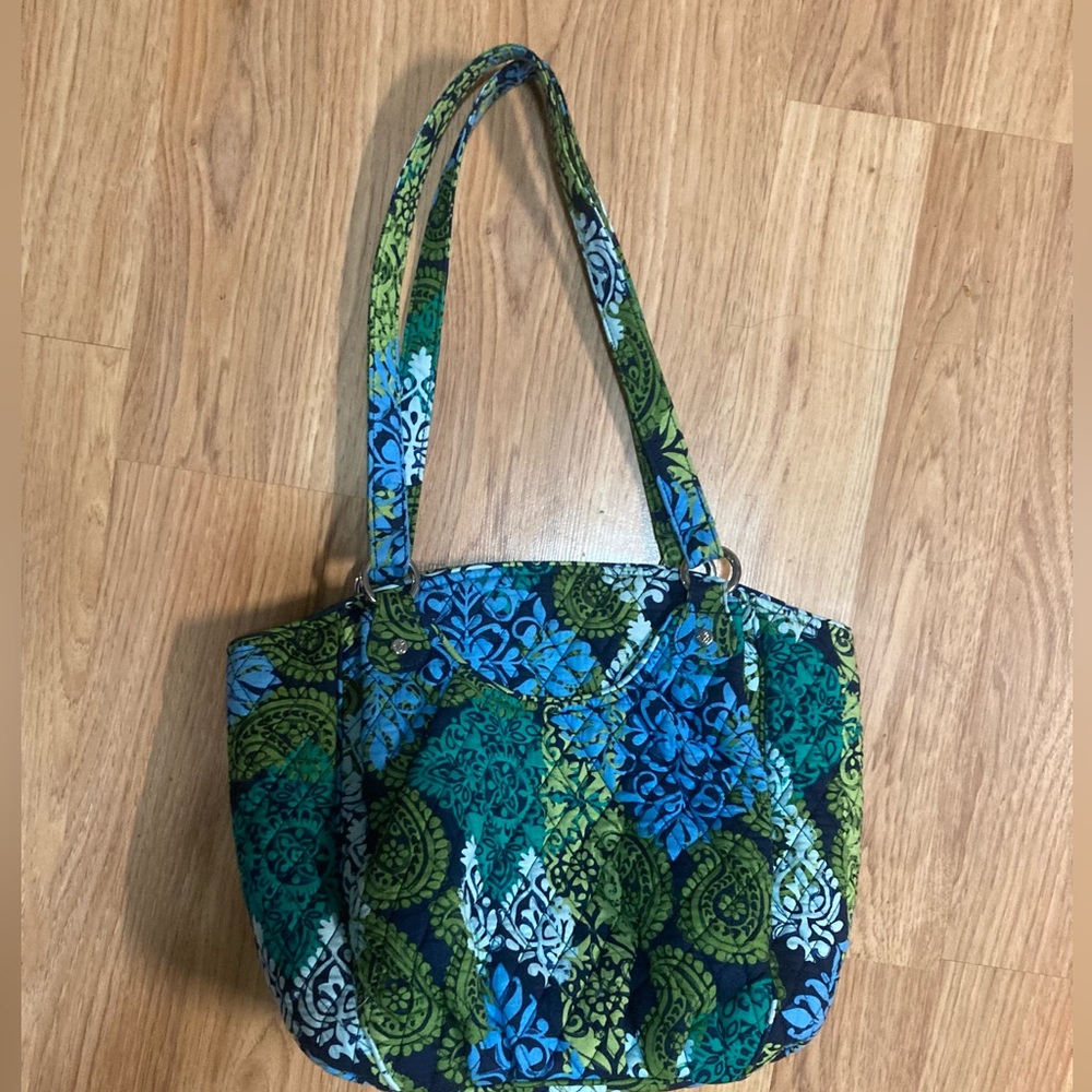 Vera Bradley Glenna Carribbean Sea Purse/Bag
